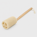 Natural Loofah Bath Brush with Long Handle