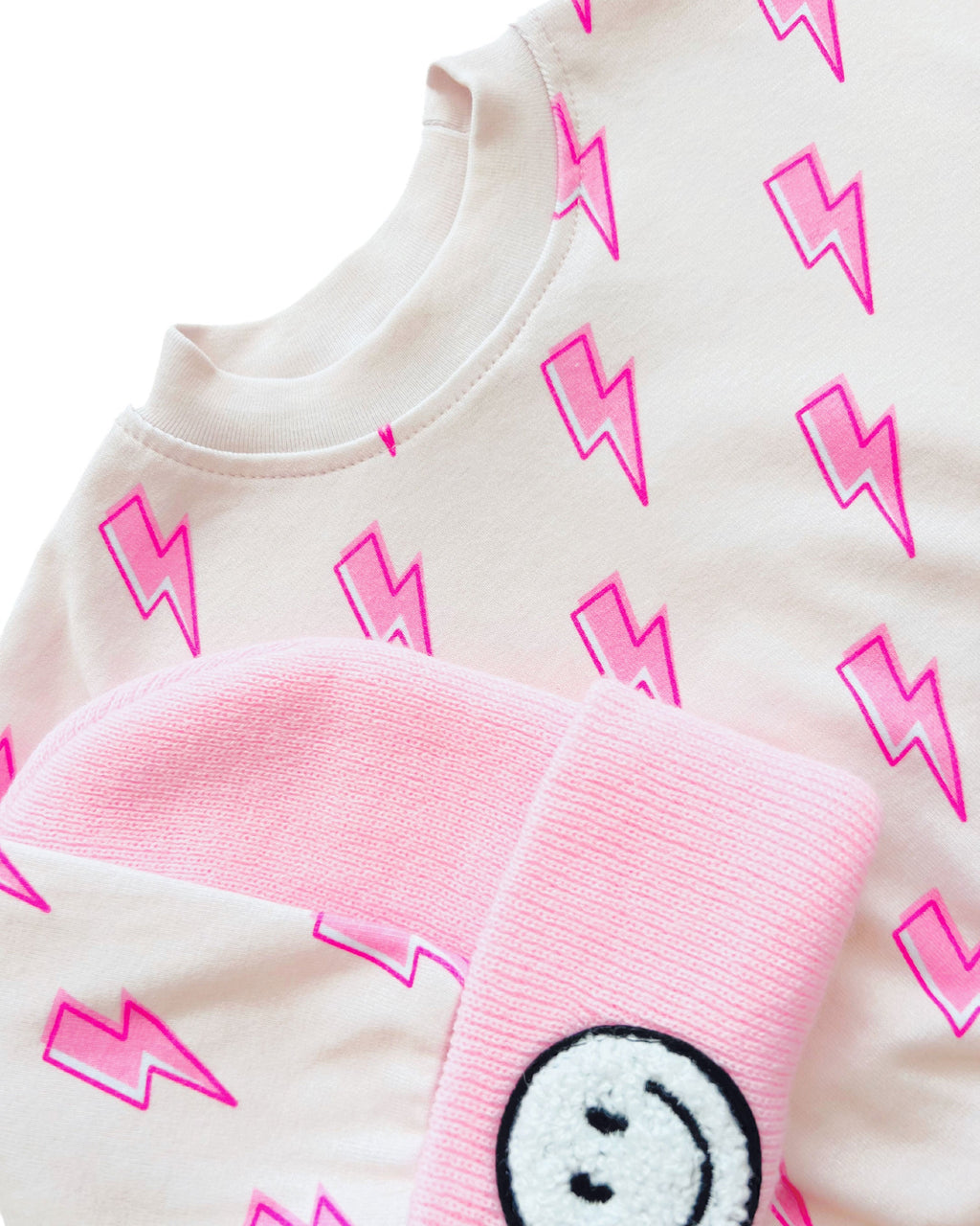 The Pink Bolt Jogger Set