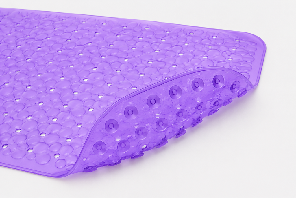 Extra-Long Non-Slip Bathtub Mat with Suction Cups
