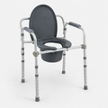 Adjustable Bedside Commode Chair – 350 lb Capacity