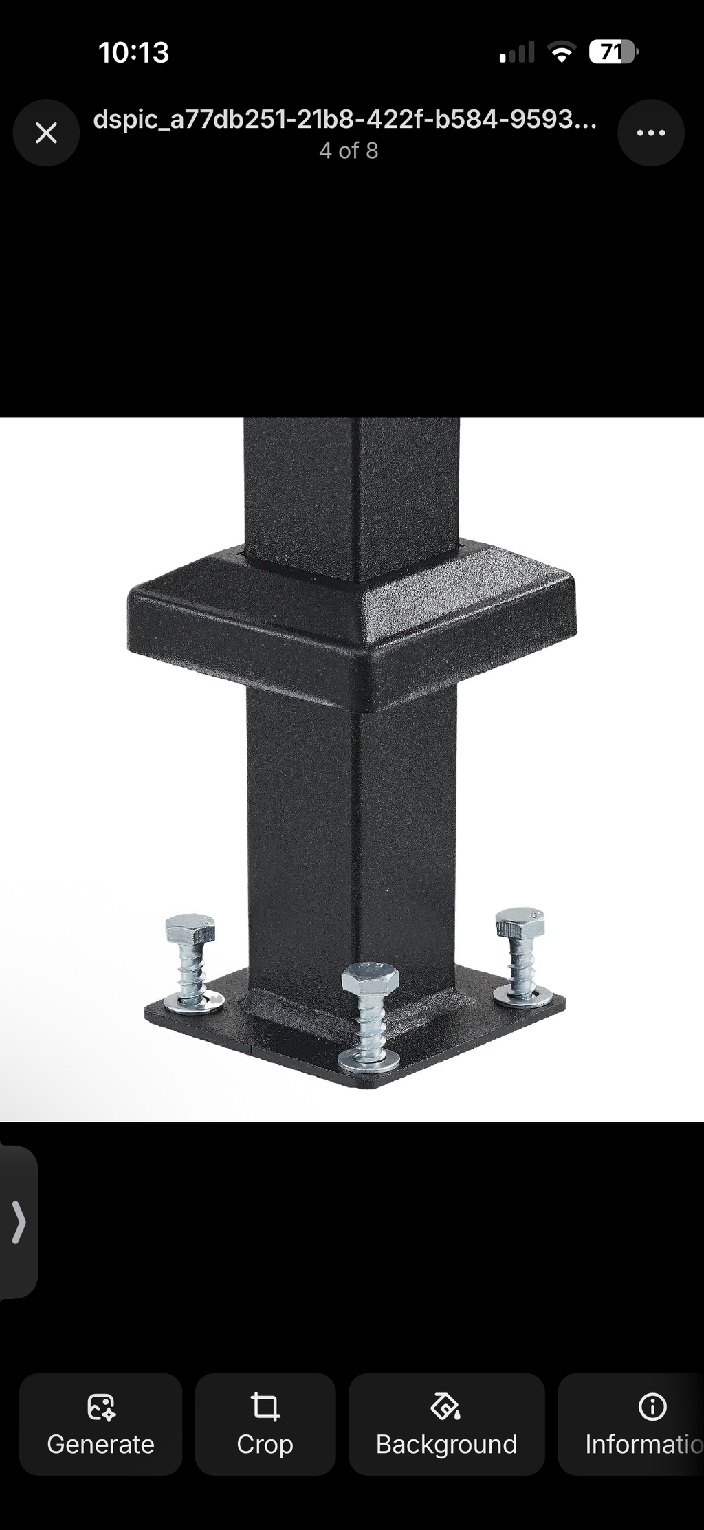 Outdoor Stair Safety Handrail – 4–5 Step