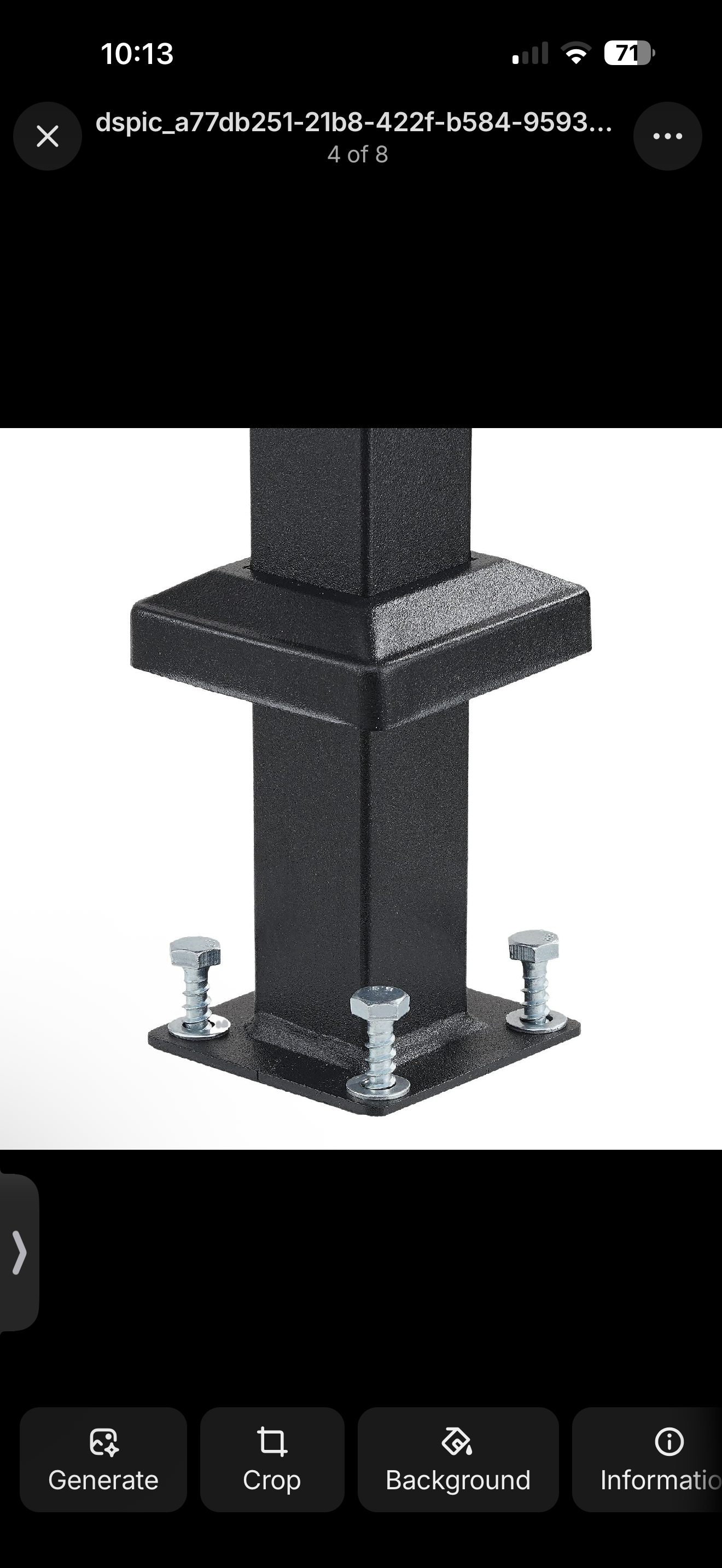 Outdoor Stair Safety Handrail – 4–5 Step