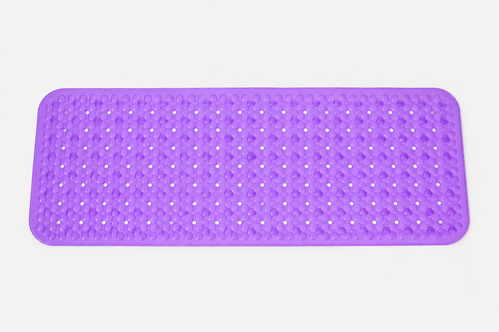 Extra-Long Non-Slip Bathtub Mat with Suction Cups