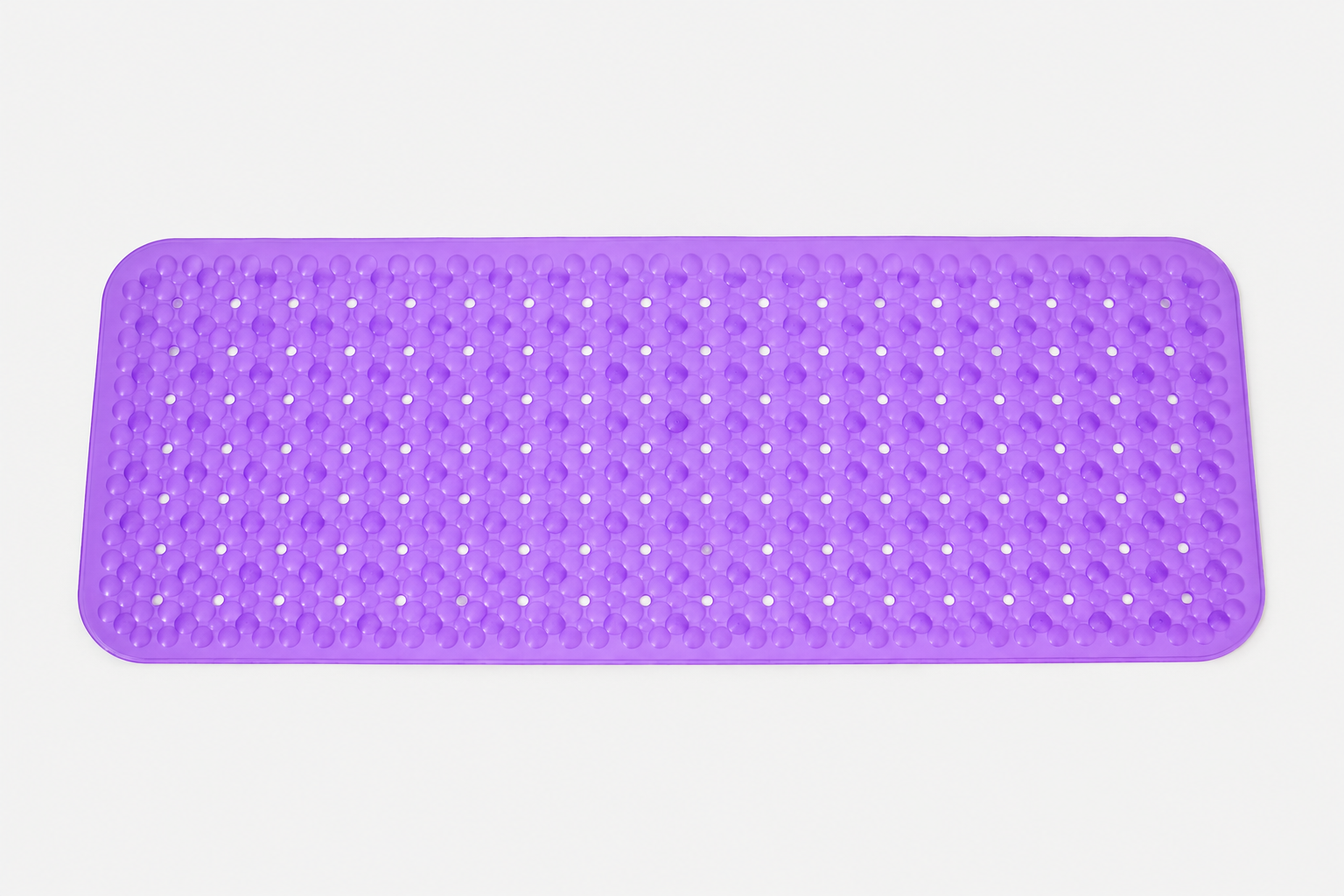 Extra-Long Non-Slip Bathtub Mat with Suction Cups