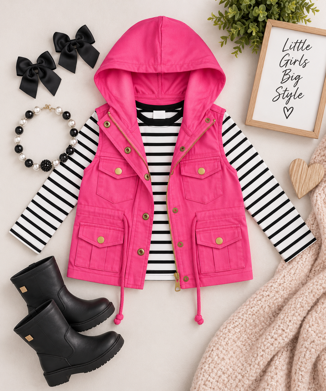 The Weekend Utility Vest Set