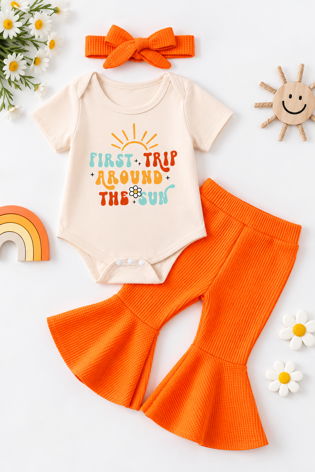 The Halfway to One Flare Sets (headband included)