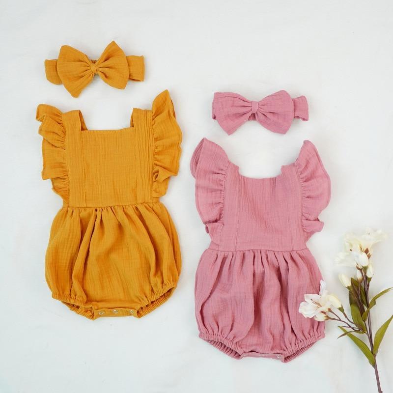 The Ruffle Baby Romper