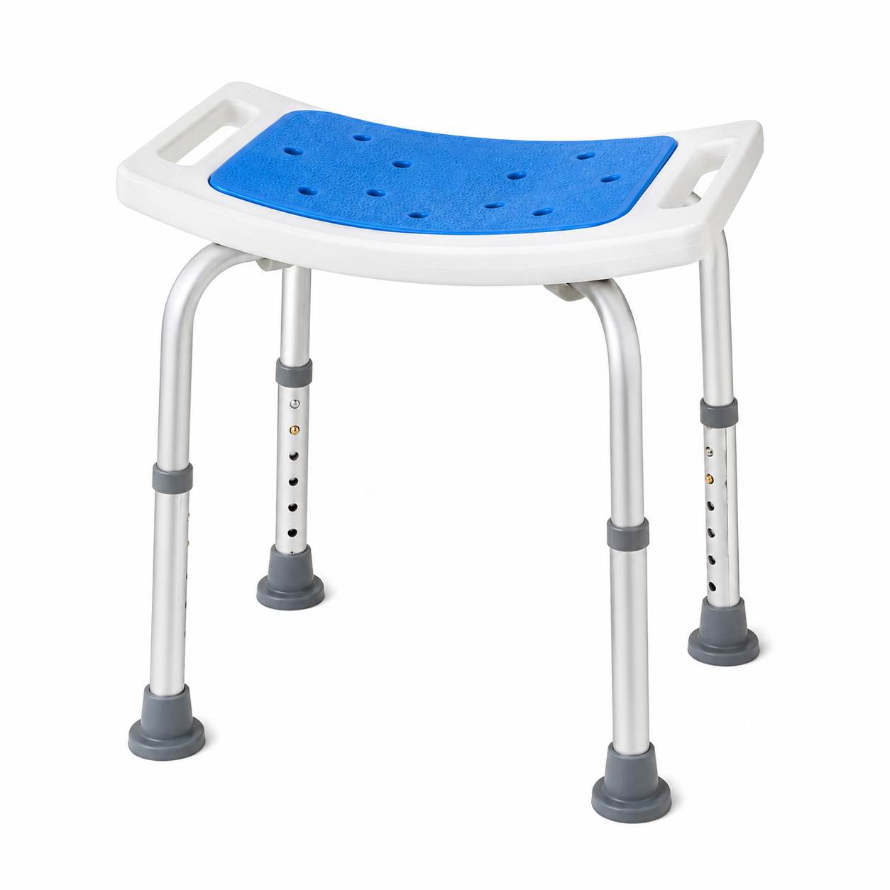 Adjustable Comfort Shower Stool – 350 lb Capacity