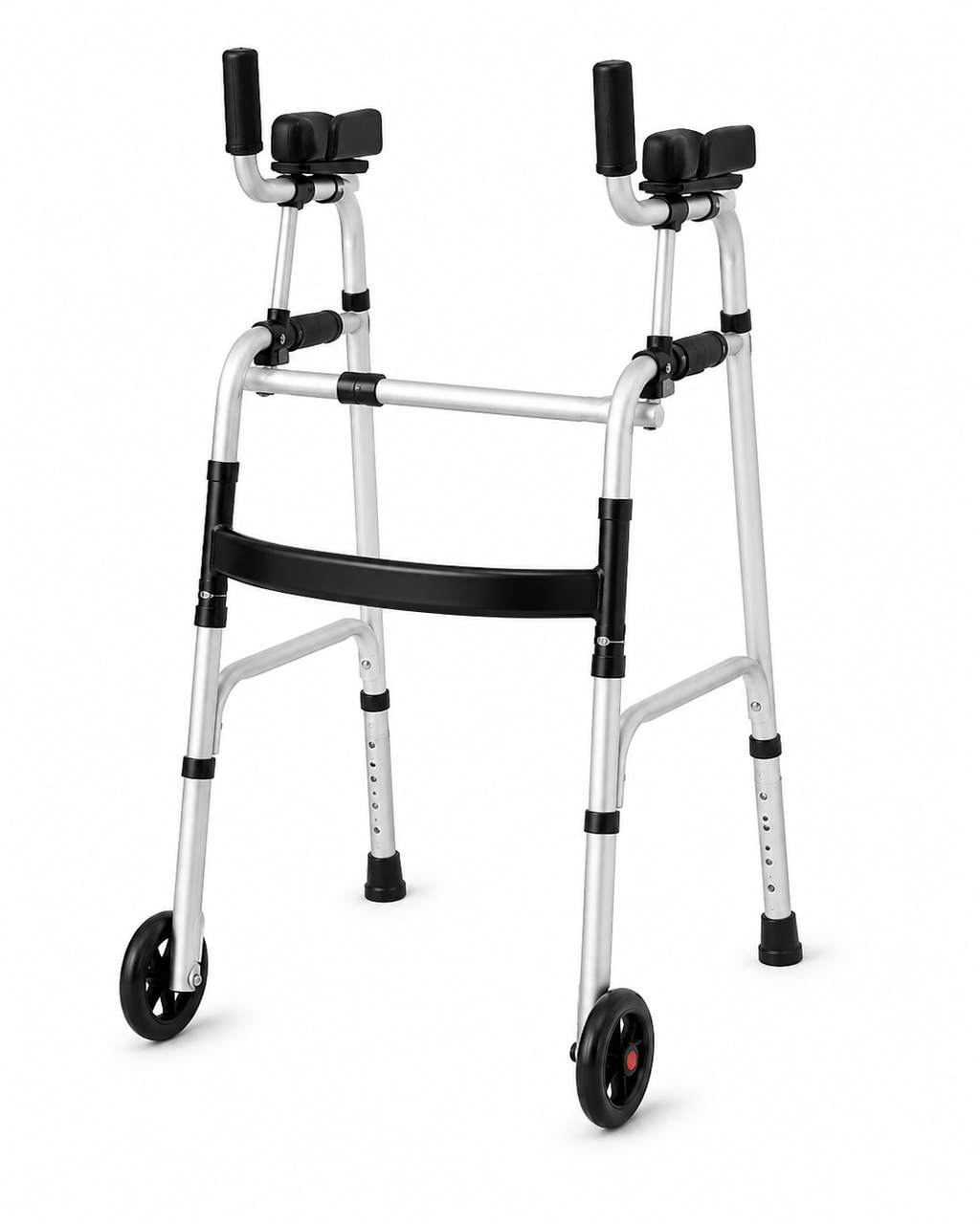 2-in-1 Folding Support Walker & Toilet Safety Frame