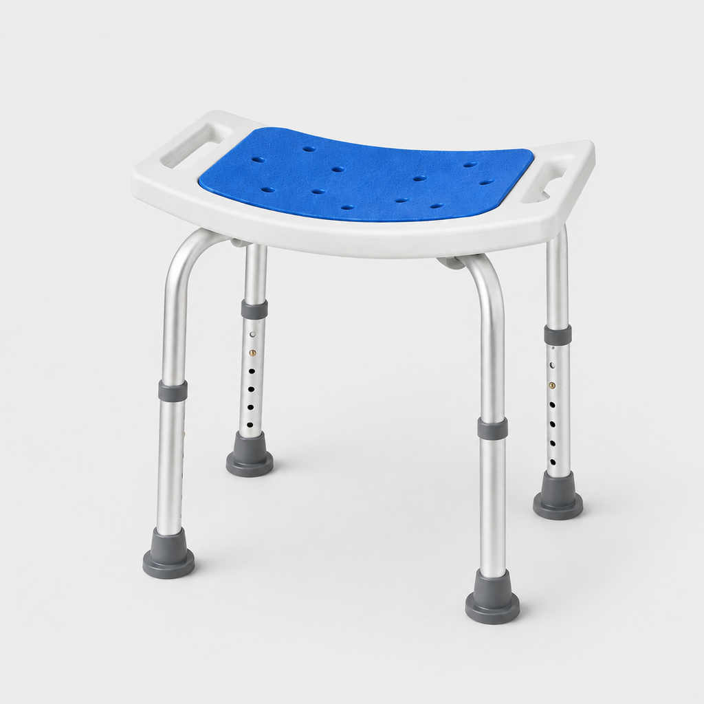 Adjustable Comfort Shower Stool – 350 lb Capacity