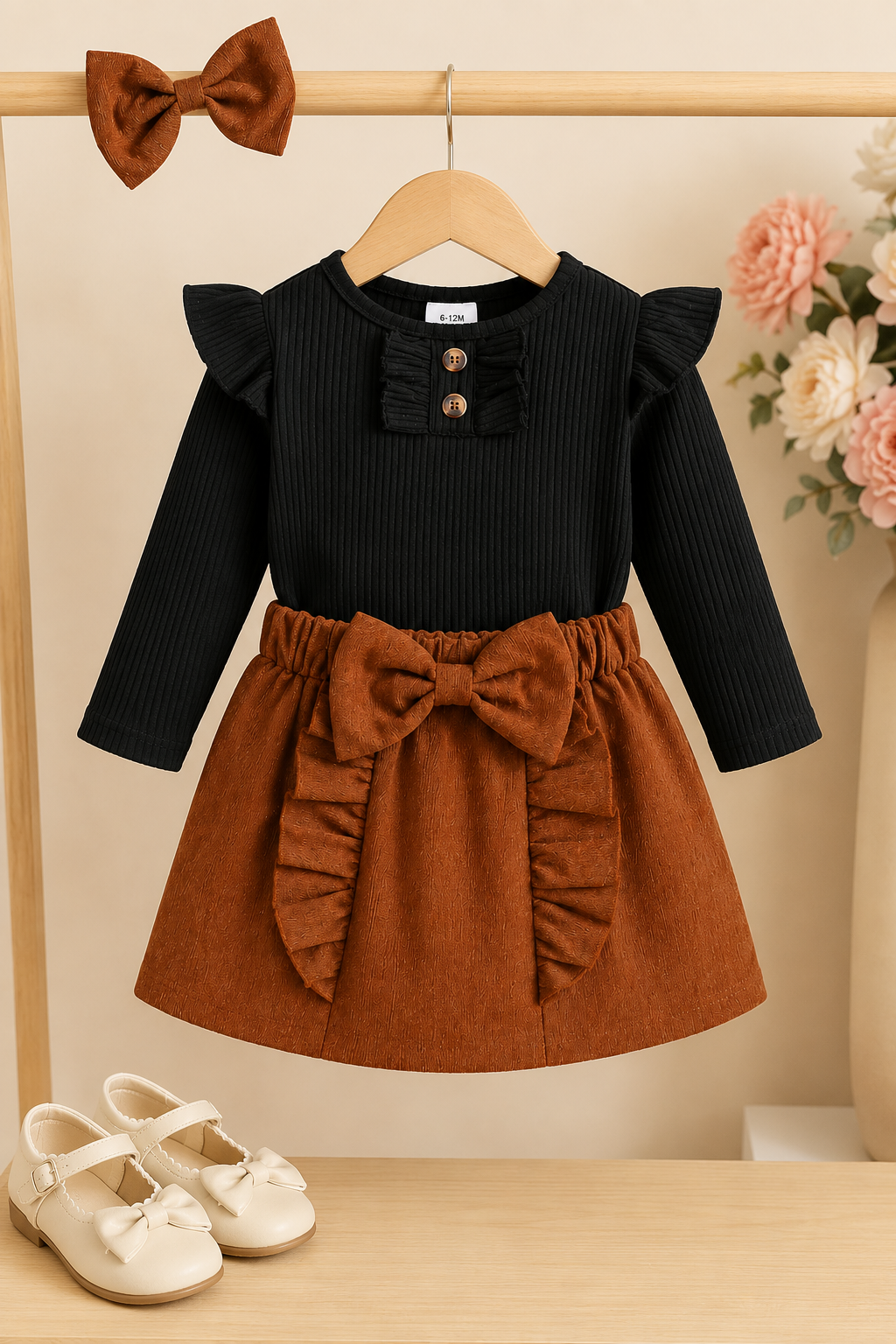The Autumn Bow Three-Piece Set
