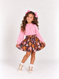 The Autumn Bloom Skirt Set