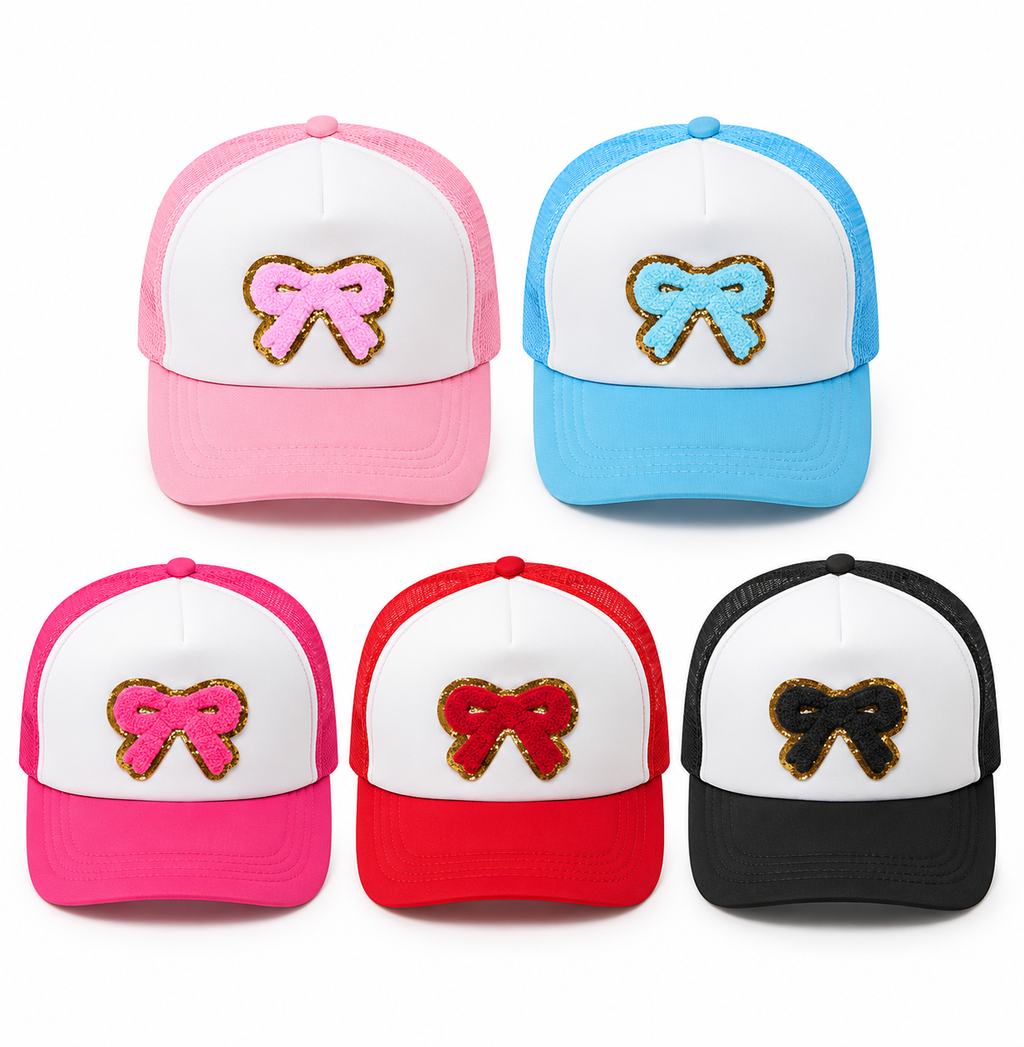The Mom & Me Bow Trucker Hat