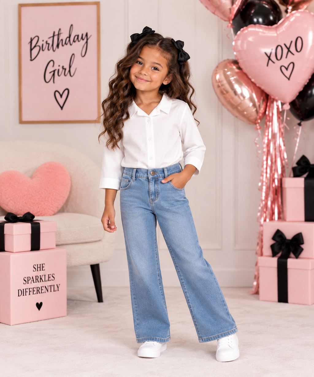 The Classic Girl Denim Set