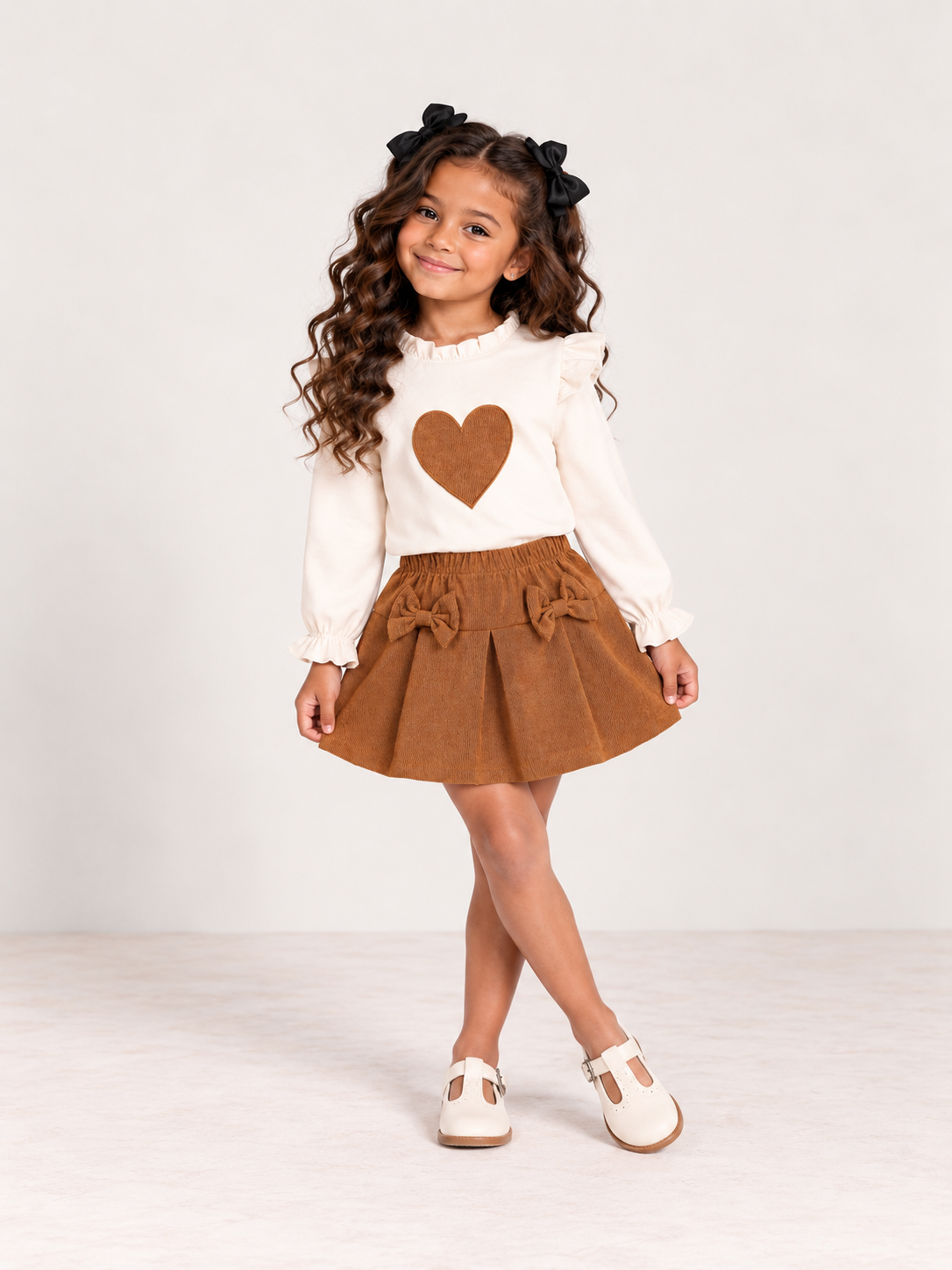 The Sweetheart Bow Skirt Set