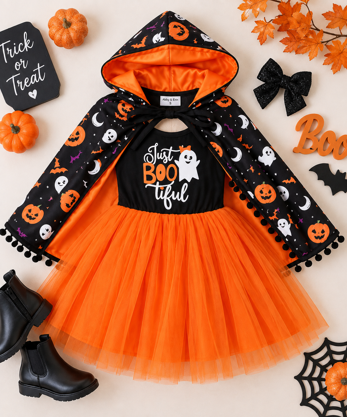 The Boo-tiful Ghost Tutu & Cape Set