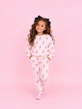 The Pink Bolt Jogger Set