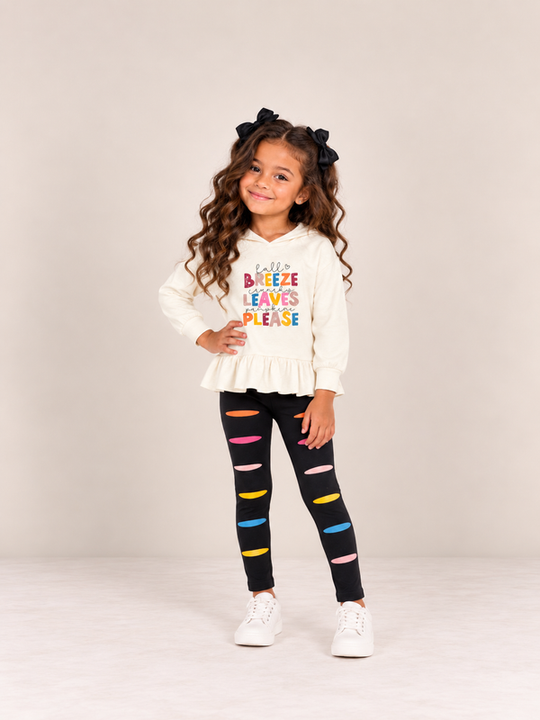 The Fall Breeze Ruffle Legging Set